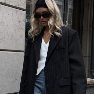 Pinstripe blazer  jacket